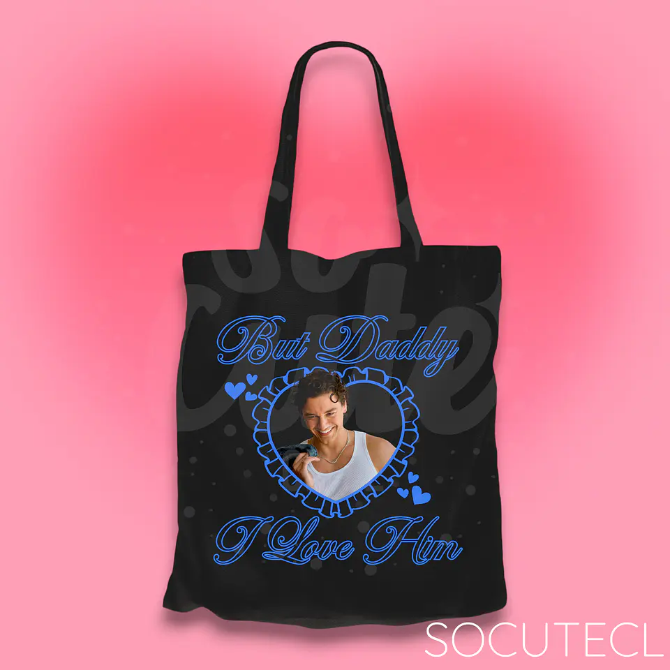 TOTE BAG G. GRAHAM 2 BUT DADDY I LOVE HIM - HOCKEY BOYS 2