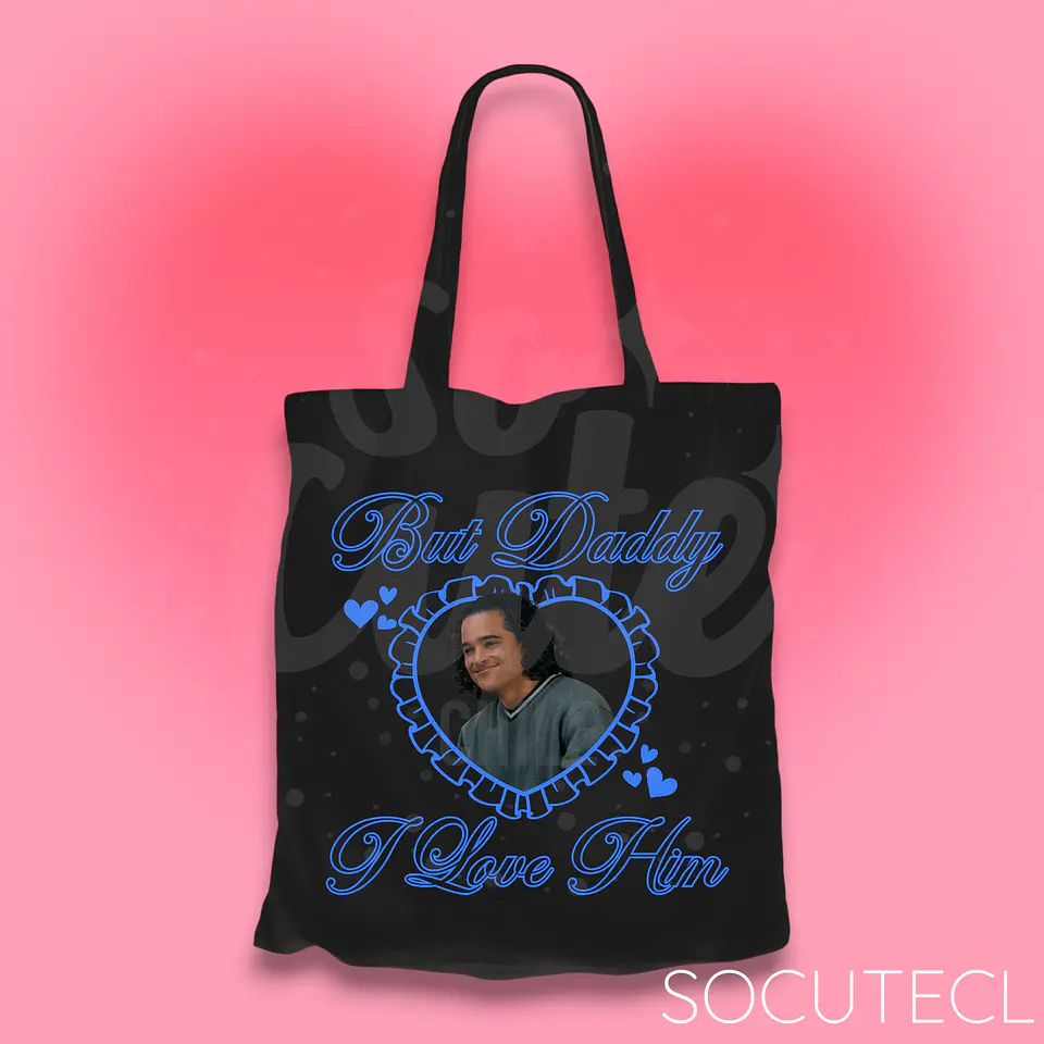 TOTE BAG J. TUCKER BUT DADDY I LOVE HIM - HOCKEY BOYS 2