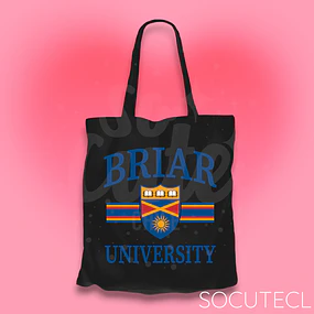 TOTE BAG B. UNIVERSITY 2 - HOCKEY BOYS - NEGRO