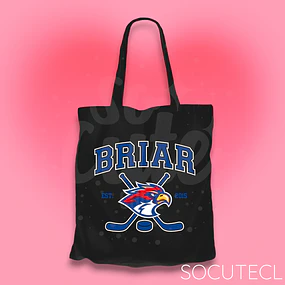 TOTE BAG B. UNIVERSITY 5 - HOCKEY BOYS - NEGRO
