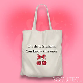 TOTE BAG OH SHIT, GRAHAM. YOU KNOW THIS ONE? - HOCKEY BOYS