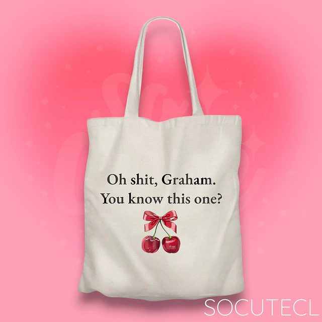 TOTE BAG OH SHIT, GRAHAM. YOU KNOW THIS ONE? - HOCKEY BOYS
