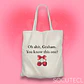 TOTE BAG OH SHIT, GRAHAM. YOU KNOW THIS ONE? - HOCKEY BOYS - Miniatura 1