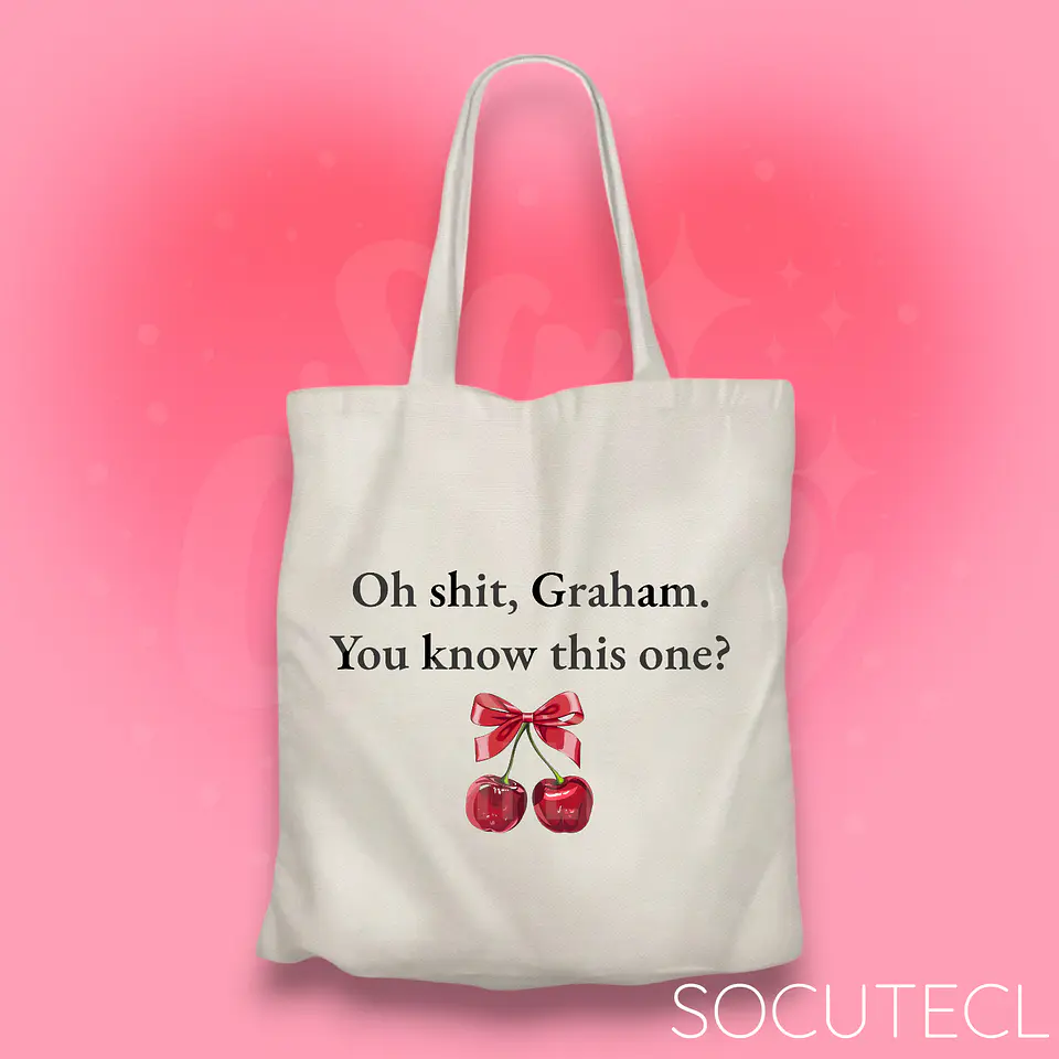 TOTE BAG OH SHIT, GRAHAM. YOU KNOW THIS ONE? - HOCKEY BOYS 1