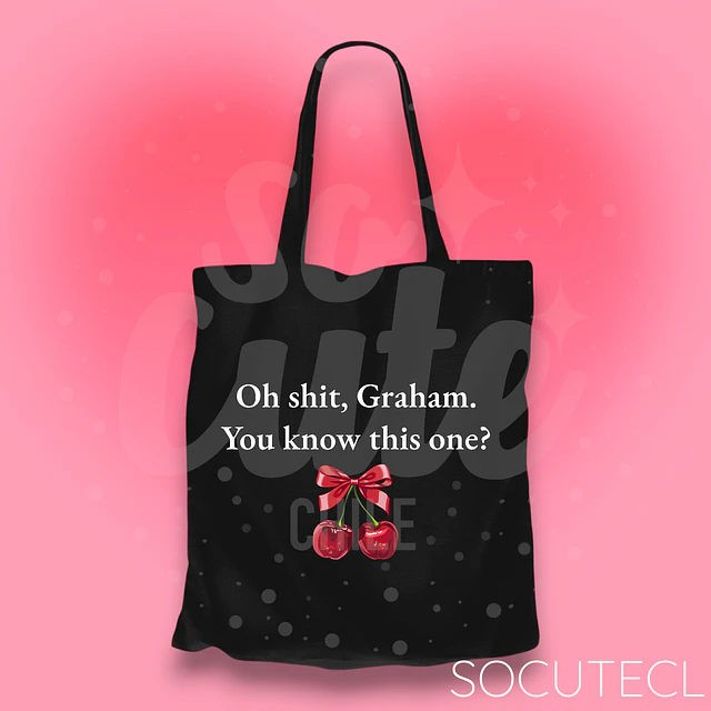 TOTE BAG OH SHIT, GRAHAM. YOU KNOW THIS ONE? - HOCKEY BOYS