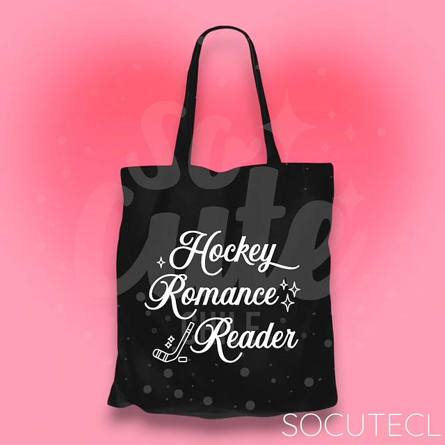 TOTE BAG HOCKEY ROMANCE READER - HOCKEY BOYS