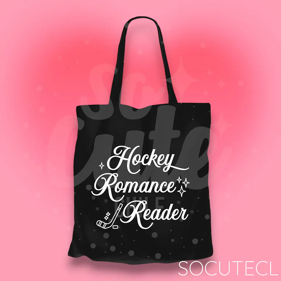 TOTE BAG HOCKEY ROMANCE READER - HOCKEY BOYS 2