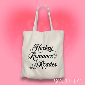 TOTE BAG HOCKEY ROMANCE READER - HOCKEY BOYS