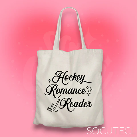 TOTE BAG HOCKEY ROMANCE READER - HOCKEY BOYS