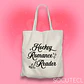 TOTE BAG HOCKEY ROMANCE READER - HOCKEY BOYS - thumbnail 1