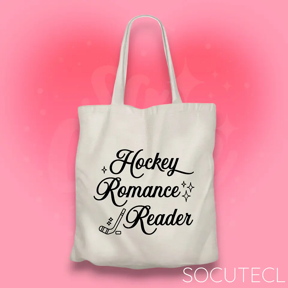 TOTE BAG HOCKEY ROMANCE READER - HOCKEY BOYS 1