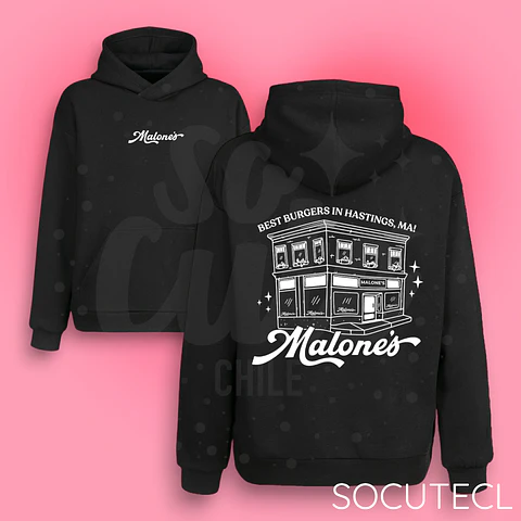 POLERON MALONE´S FRENTE + ESPALDA - HOCKEY BOYS