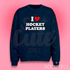 POLERON  I LOVE HOCKEY PLAYERS - HOCKEY BOYS