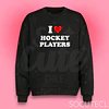 POLERON  I LOVE HOCKEY PLAYERS - HOCKEY BOYS