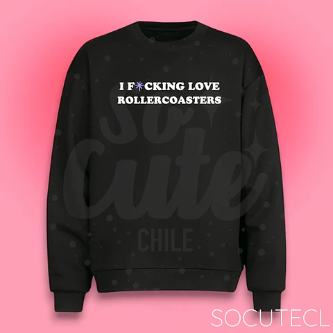 POLERON I F*CKING LOVE ROLLERCOASTERS - HOCKEY BOYS