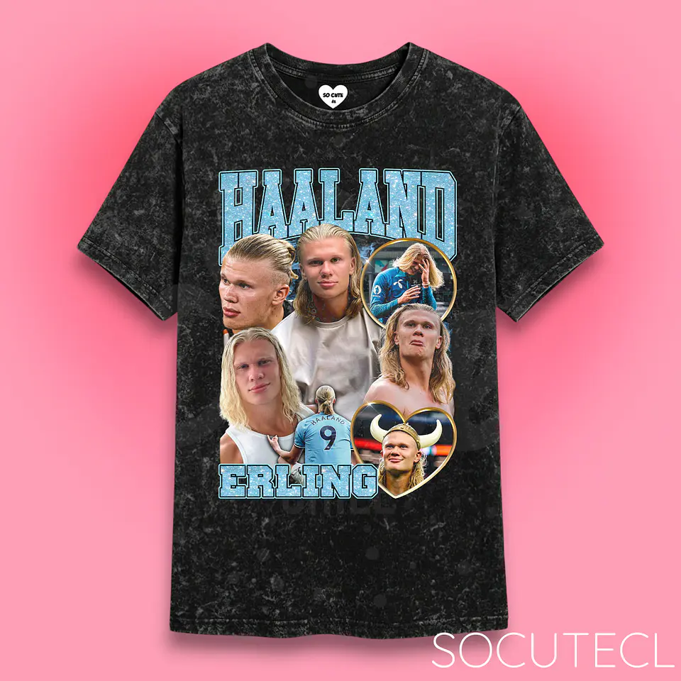 POLERA HAALAND GLITTER  2