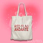 TOTE BAG RED FLAG ANDANTE - Miniatura 4
