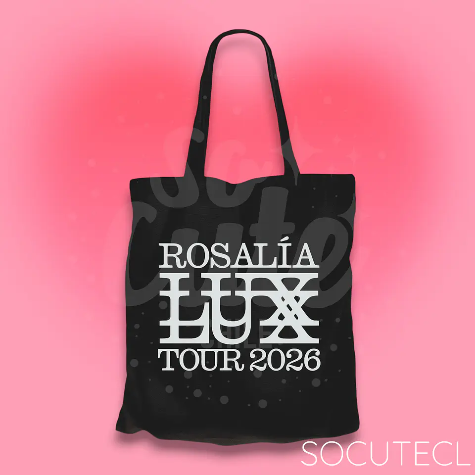 TOTE BAG ROSALÍA LUX TOUR 1