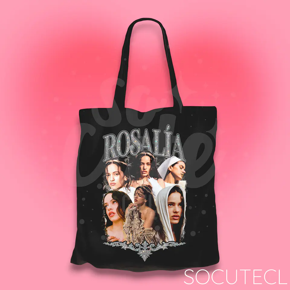 TOTE BAG ROSALÍA GLITTER 2