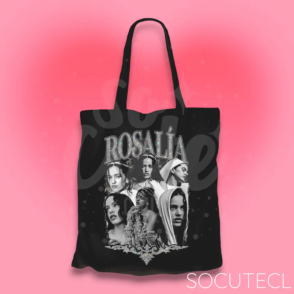 TOTE BAG ROSALÍA GLITTER 1