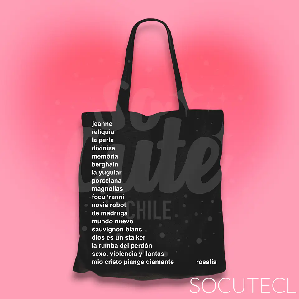 TOTE BAG TRACKLIST ROSALÍA 1