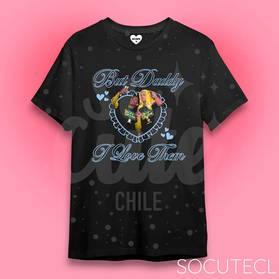 POLERA BUT DADDY I LOVE THEM HAALLINGHAM (HAALAND/BELLINGHAM) 3