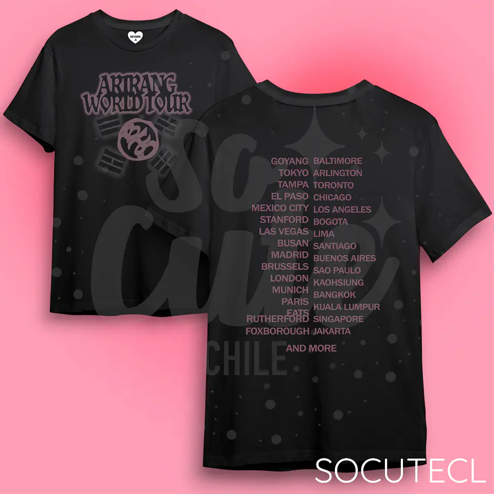 POLERA ARIRANG WORLD TOUR 1