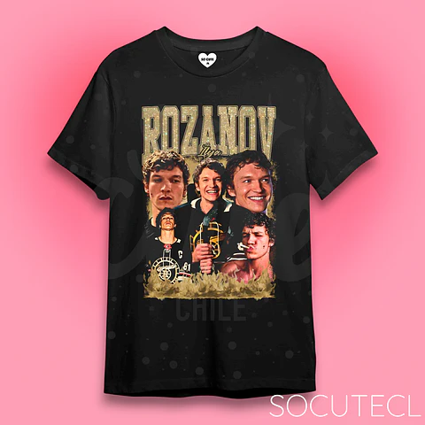 POLERA I L Y A GLITTER