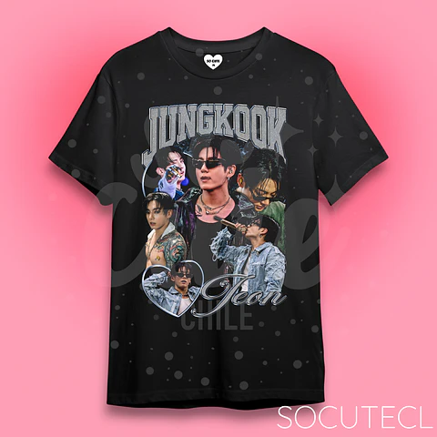 POLERA JUNGKOOK WORLD TOUR 2026 GLITTER