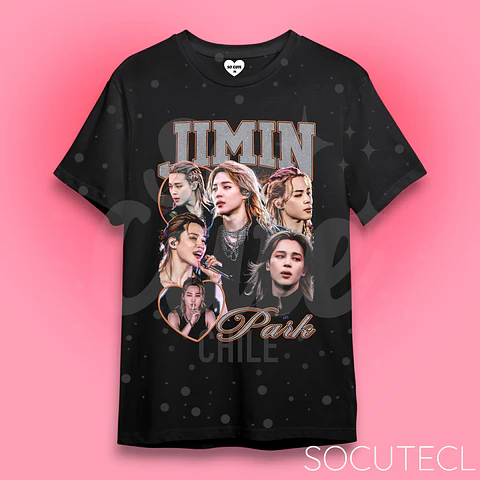 POLERA PARK JIMIN BTS ARIRANG WORLD TOUR 2026 GLITTER