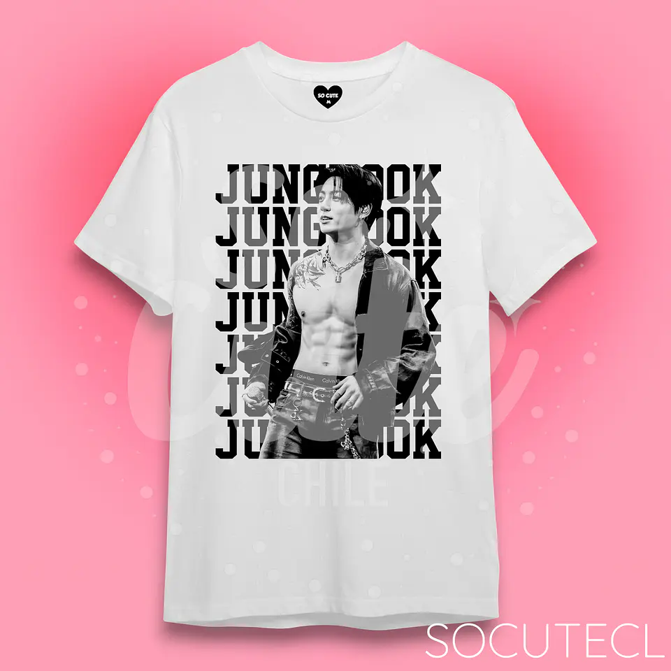 POLERA JUNGKOOK ENCUERADO - BTS 1