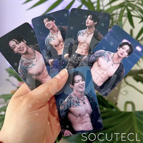Photocards BTS: Jungkook Encuerado 🔥