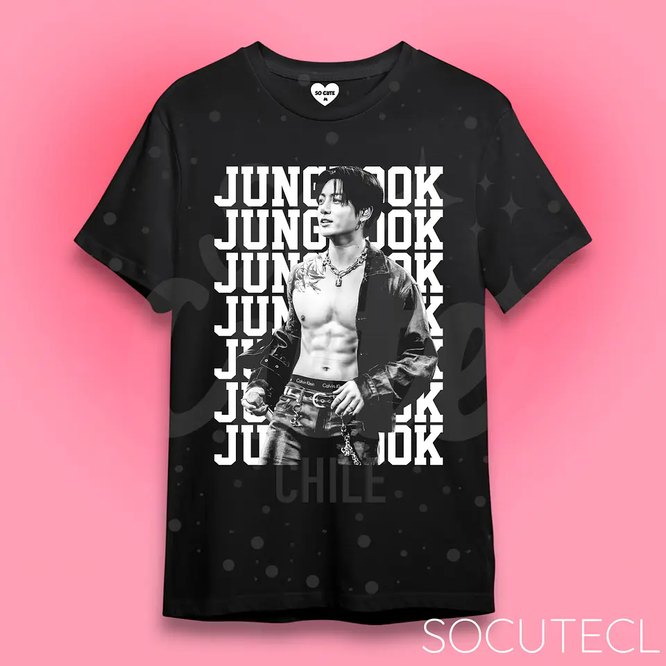 POLERA JUNGKOOK ENCUERADO 🔥 BTS 2