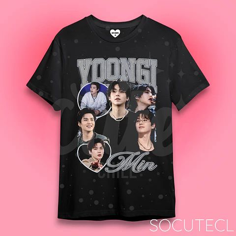 POLERA MIN YOONGI / SUGA BTS ARIRANG WORLD TOUR 2026