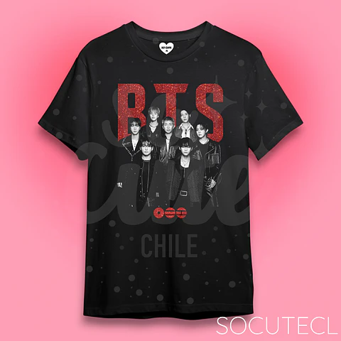 POLERA BTS GLITTER
