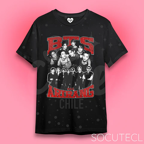 POLERA BTS ARIRANG GLITTER