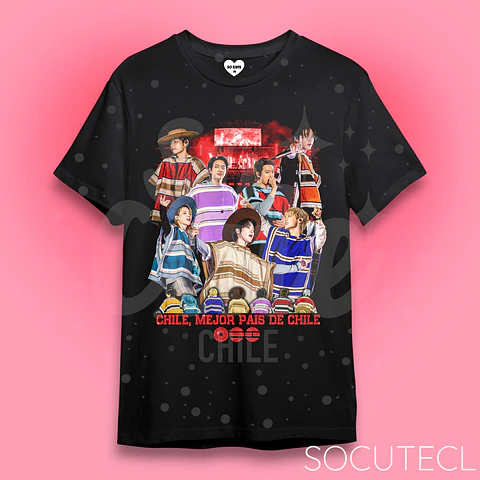 POLERA BTS: Huasitos Chilenos 🍷