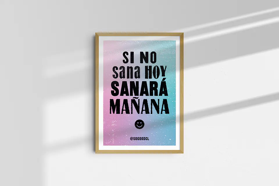 Si no sana hoy - Poster 1