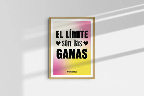 El límite son las ganas- Poster
