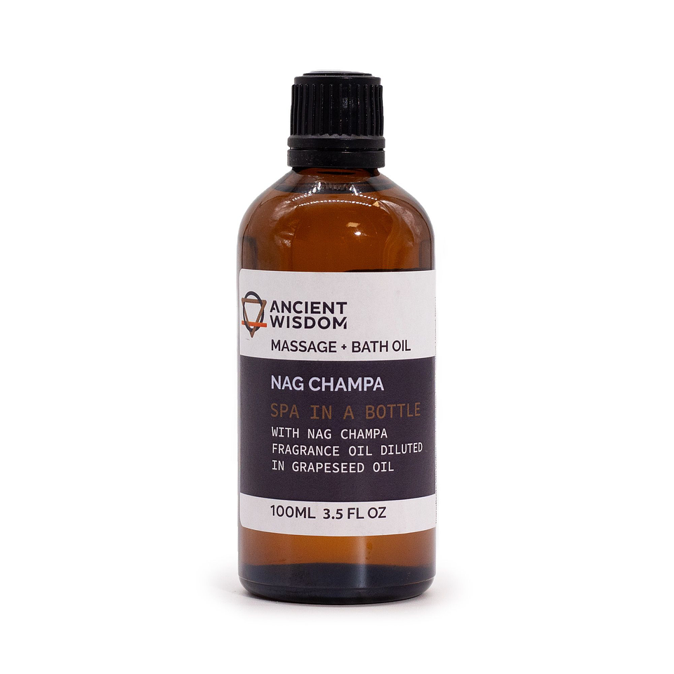 Nag Champa Massage Oil - 100ml 1