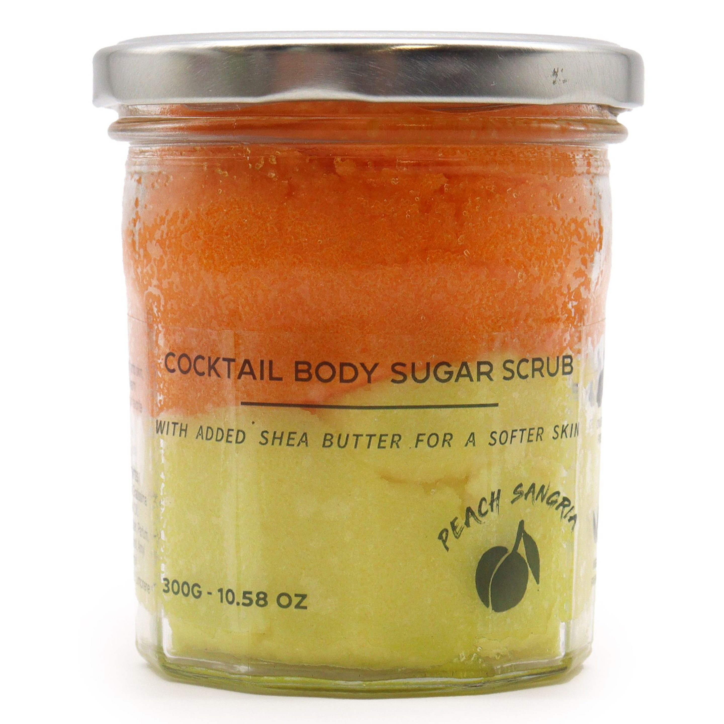 Fragranced Sugar Body Scrub - Peach Sangria 300g 1