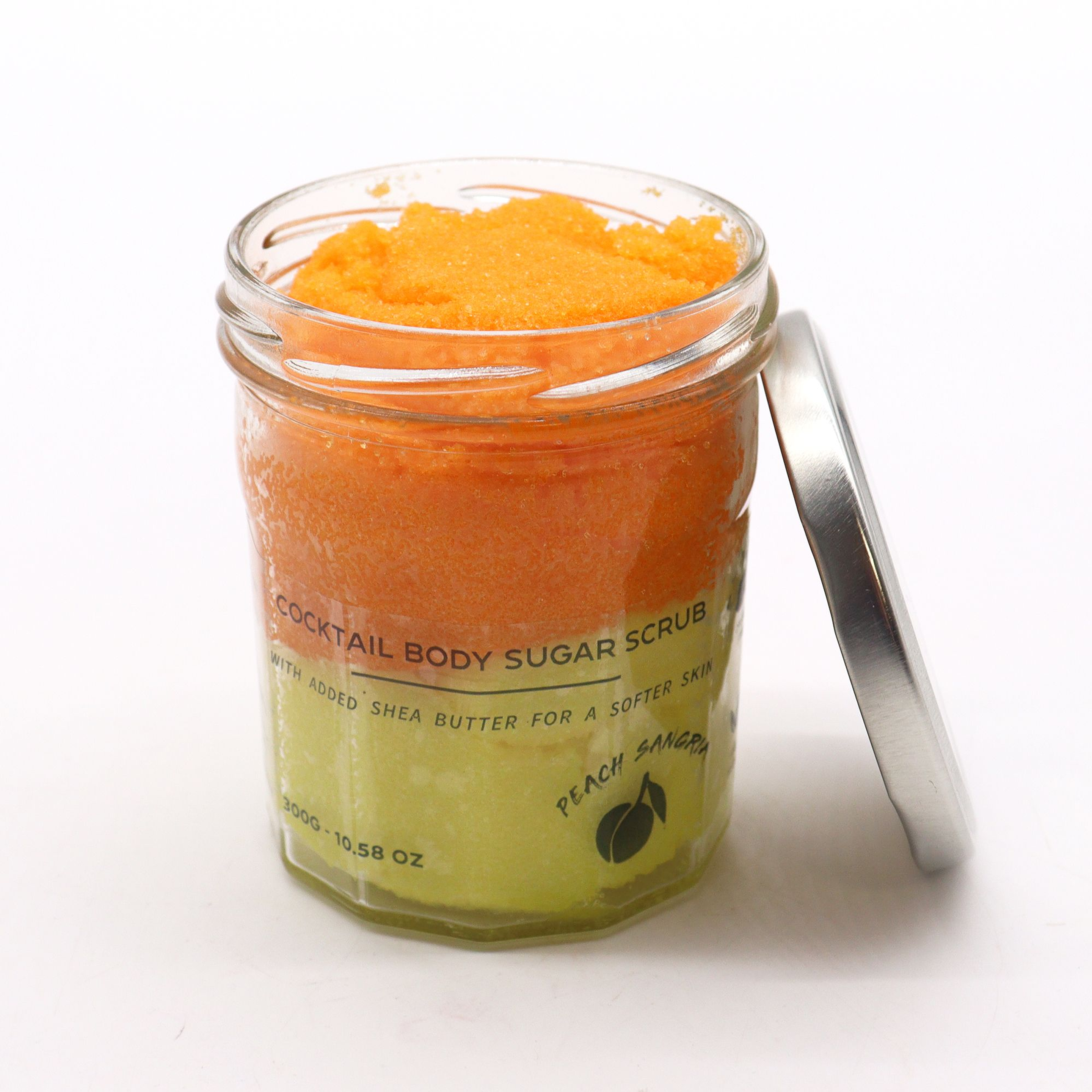 Fragranced Sugar Body Scrub - Peach Sangria 300g 3