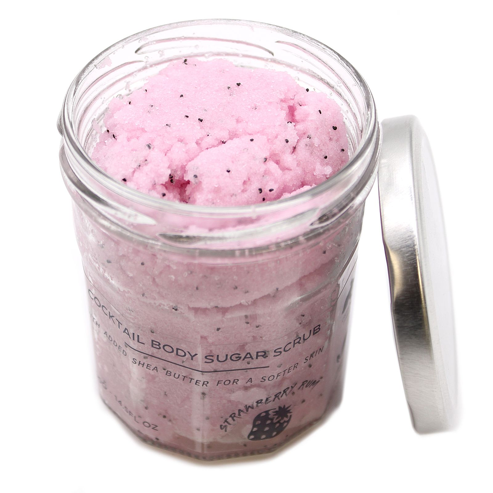 Fragranced Sugar Body Scrub - Strawberry Rum 300g 8
