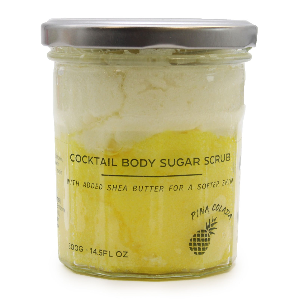 Fragranced Sugar Body Scrub - Pinacolada 300g 7