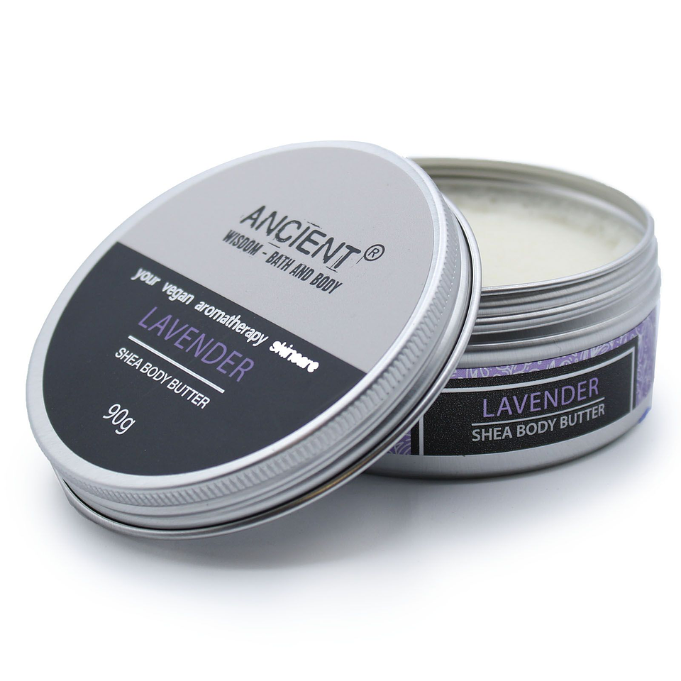 Aromatherapy Shea Body Butter 90g - Lavender 1
