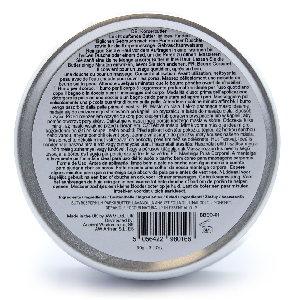 Aromatherapy Shea Body Butter 90g - Lavender 3