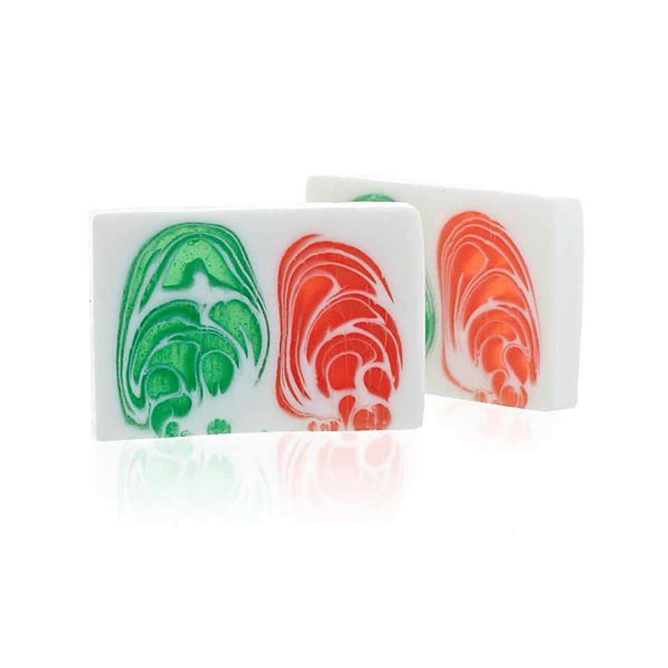 Handcrafted Soap Slice  100g  - Grape 2