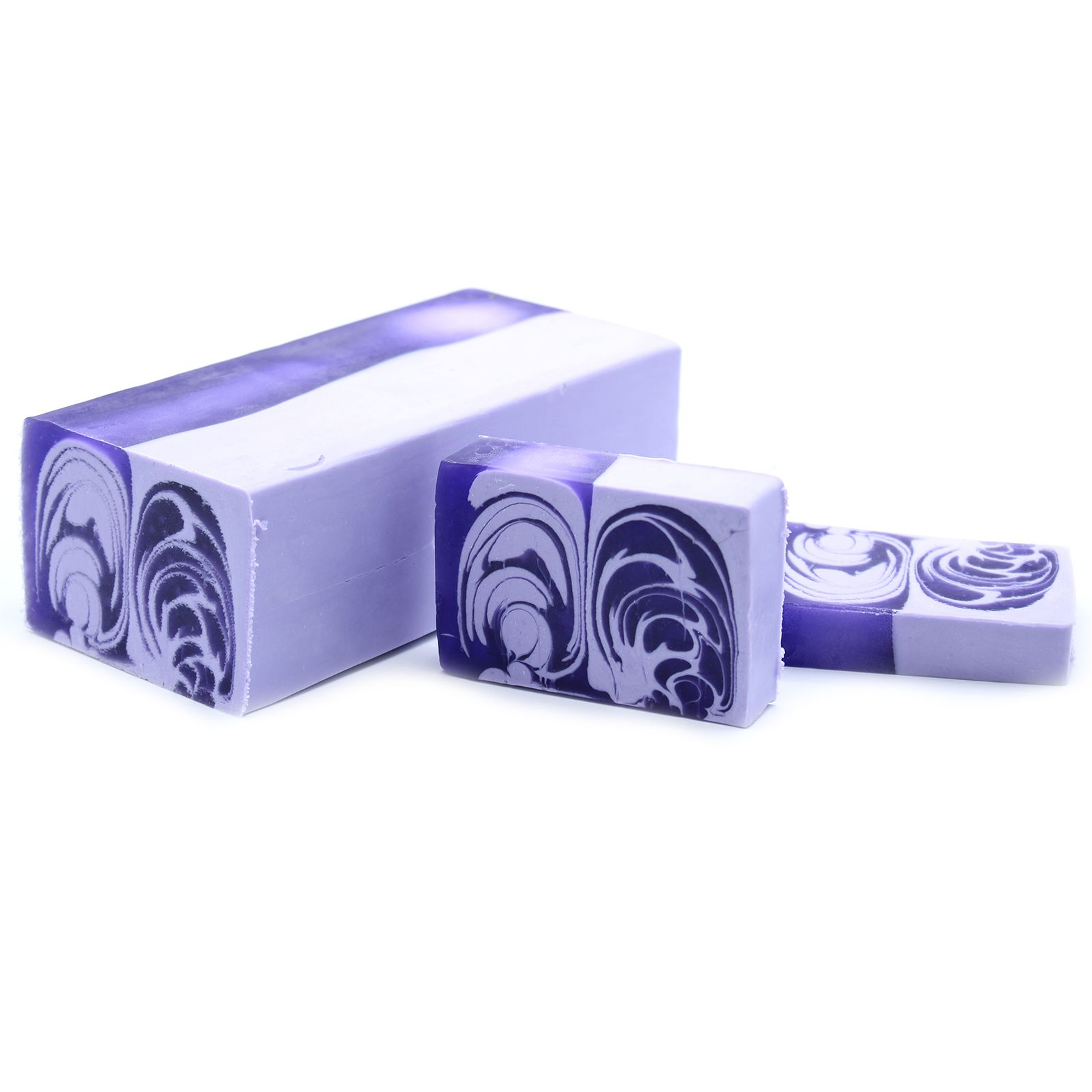 Handcrafted Soap 100g Slice  - Lilac 2