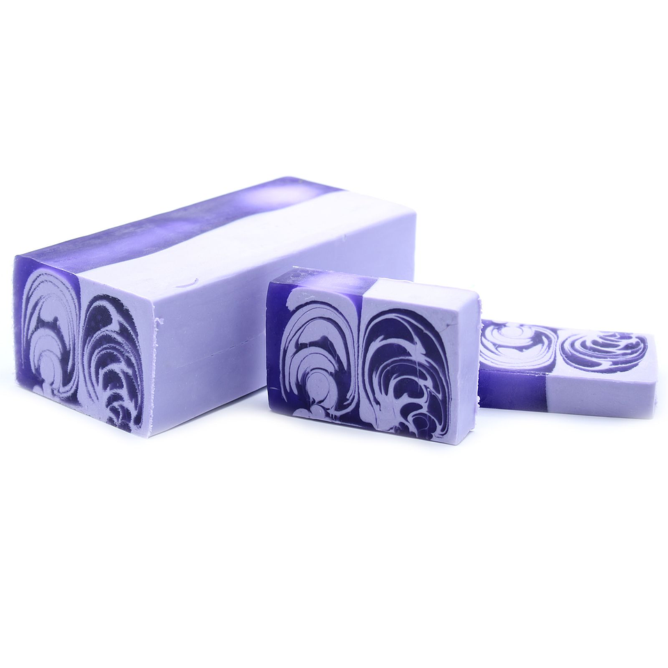 Handcrafted Soap 100g Slice  - Lilac 2