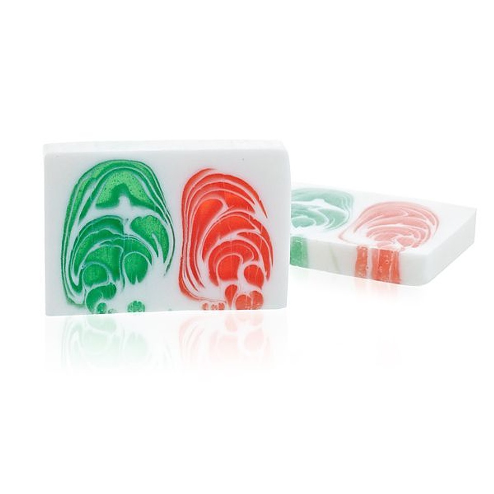 Handcrafted Soap Slice  100g  - Grape 3